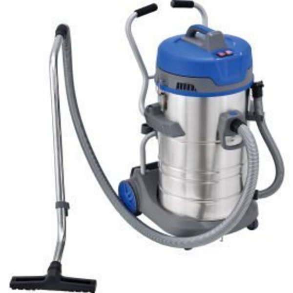 Global Equipment Stainless Steel HEPA Wet/Dry Vacuum, 21 Gallon Cap. WVC801